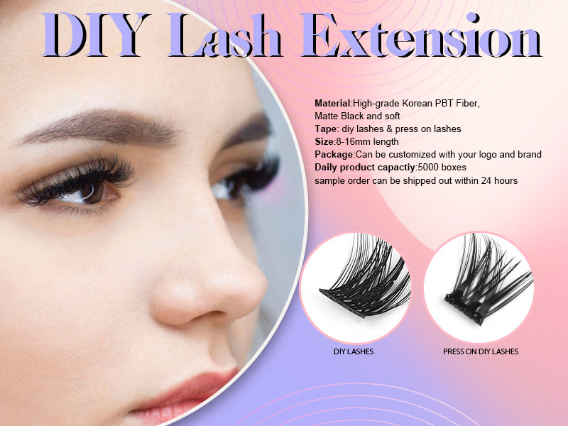 Extensão de cílios DIY