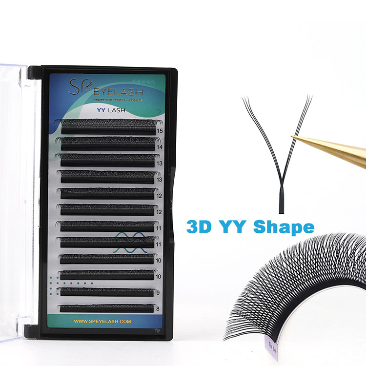 Extensões de cílios YY Modelo 3D