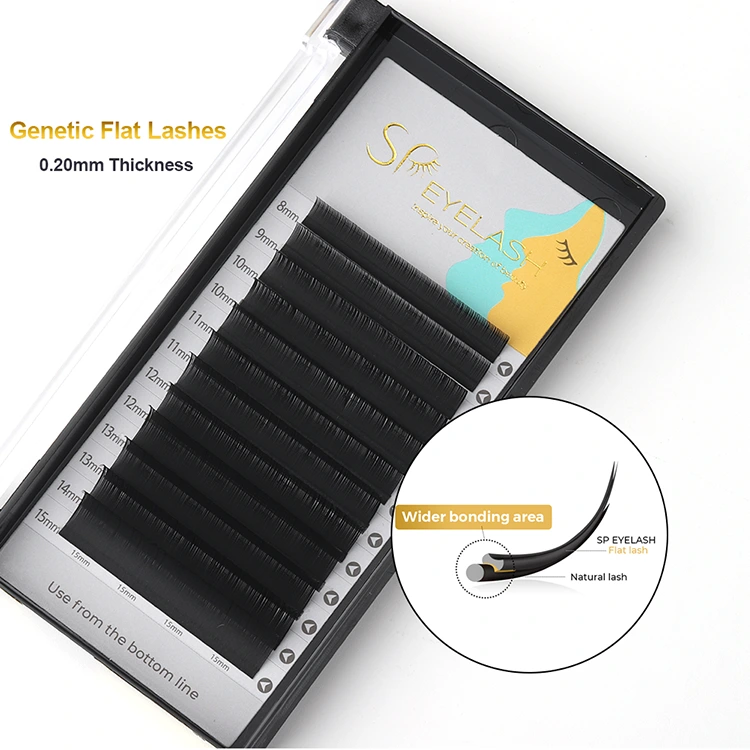 Genético Ellipse Lashes Flat Ultra Soft 0.20